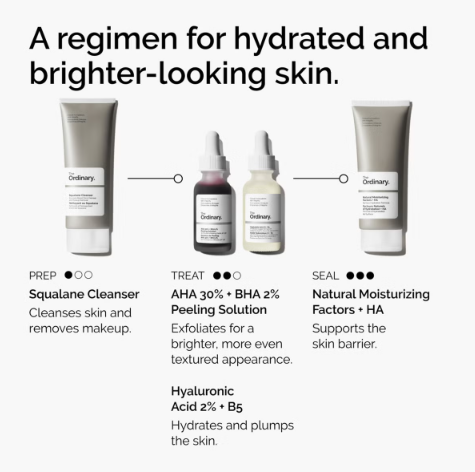 The Ordinary AHA 30% + BHA 2% Peeling Solution 30ml