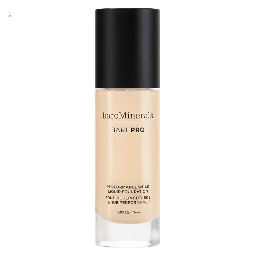 bareMinerals BAREPRO Performance Wear Liquid Foundation SPF 20 30ml (Various Shades)
