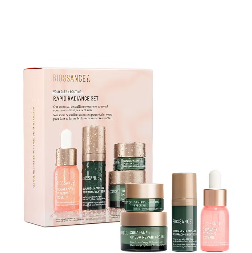 Biossance Rapid Radiance Set (Worth £61.86)