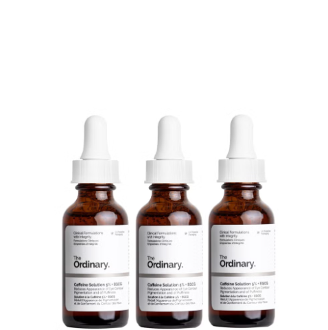 The Ordinary Caffeine Solution 5% and EGCG 30ml (Three Pack)