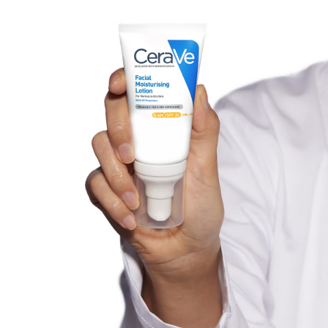 CeraVe AM Facial Moisturising Lotion SPF30 with Ceramides for Normal to Dry Skin 52ml