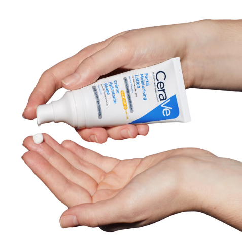 CeraVe AM Facial Moisturising Lotion SPF30 with Ceramides for Normal to Dry Skin 52ml