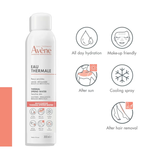 Avène Thermal Spring Water Spray for Sensitive Skin 300ml