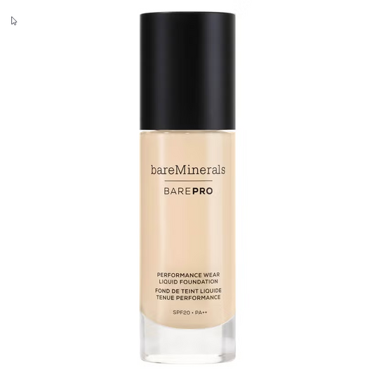 bareMinerals BAREPRO Performance Wear Liquid Foundation SPF 20 30ml (Various Shades)