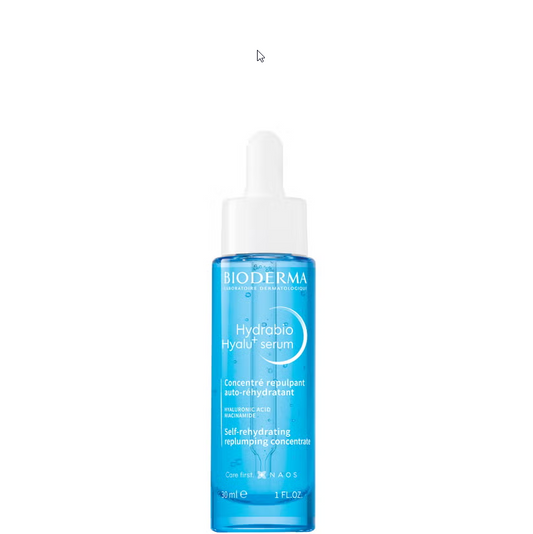Bioderma Hydrabio Hyalu+ Plumping Hydrating Serum with Hyaluronic Acid for Dehydrated Skin 30ml