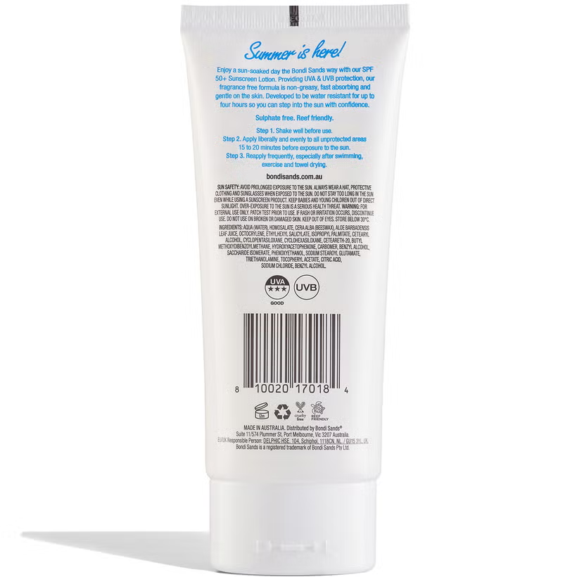 Bondi Sands Sunscreen Lotion SPF50+ 150ml